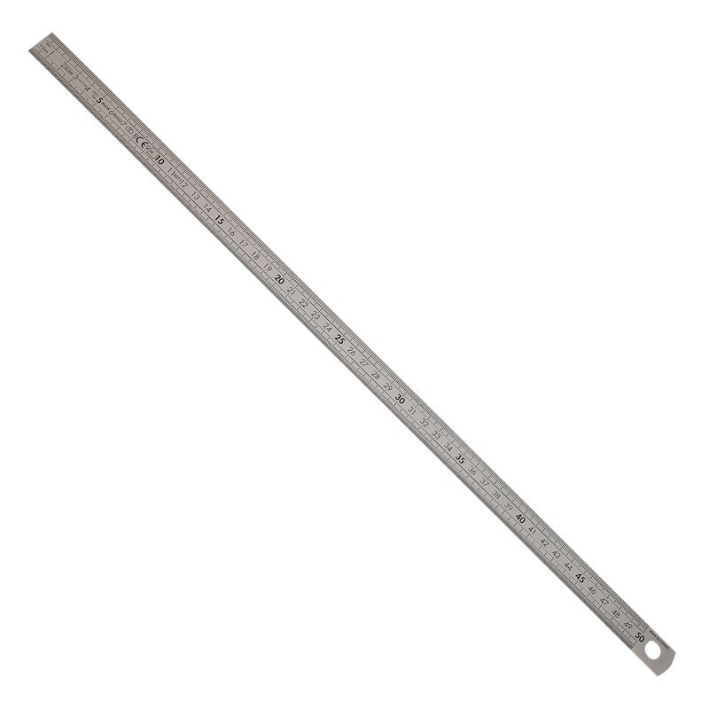 REGLET50 - Réglet acier inox gradué 50cm